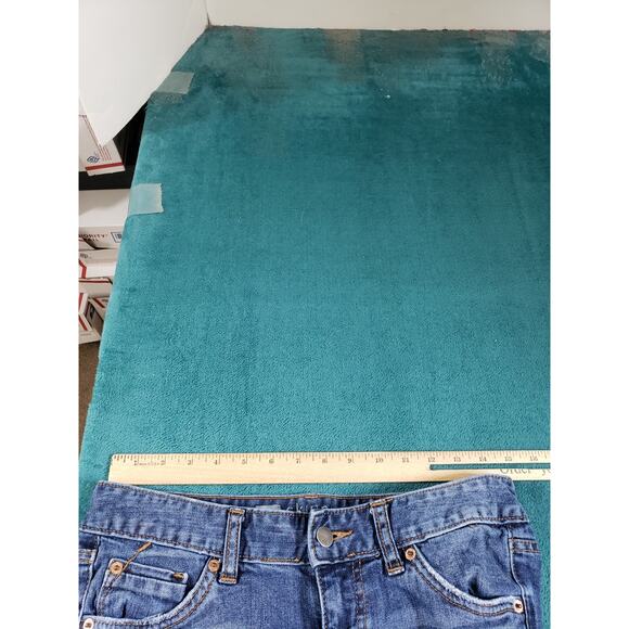 Mossimo Jeans Size 2 Short Womens Blue Stretch Denim Pants Mid Rise Skinny - Picture 8 of 11